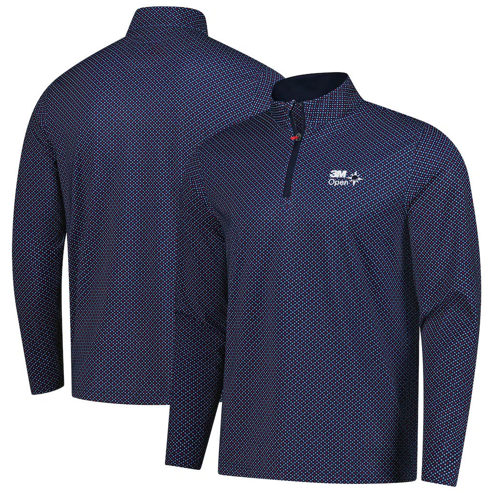 3M Open Merch 2026 3M Open Volition Micro Star Quarter Zip Shirt Awesome Golf Gifts - Merchluma