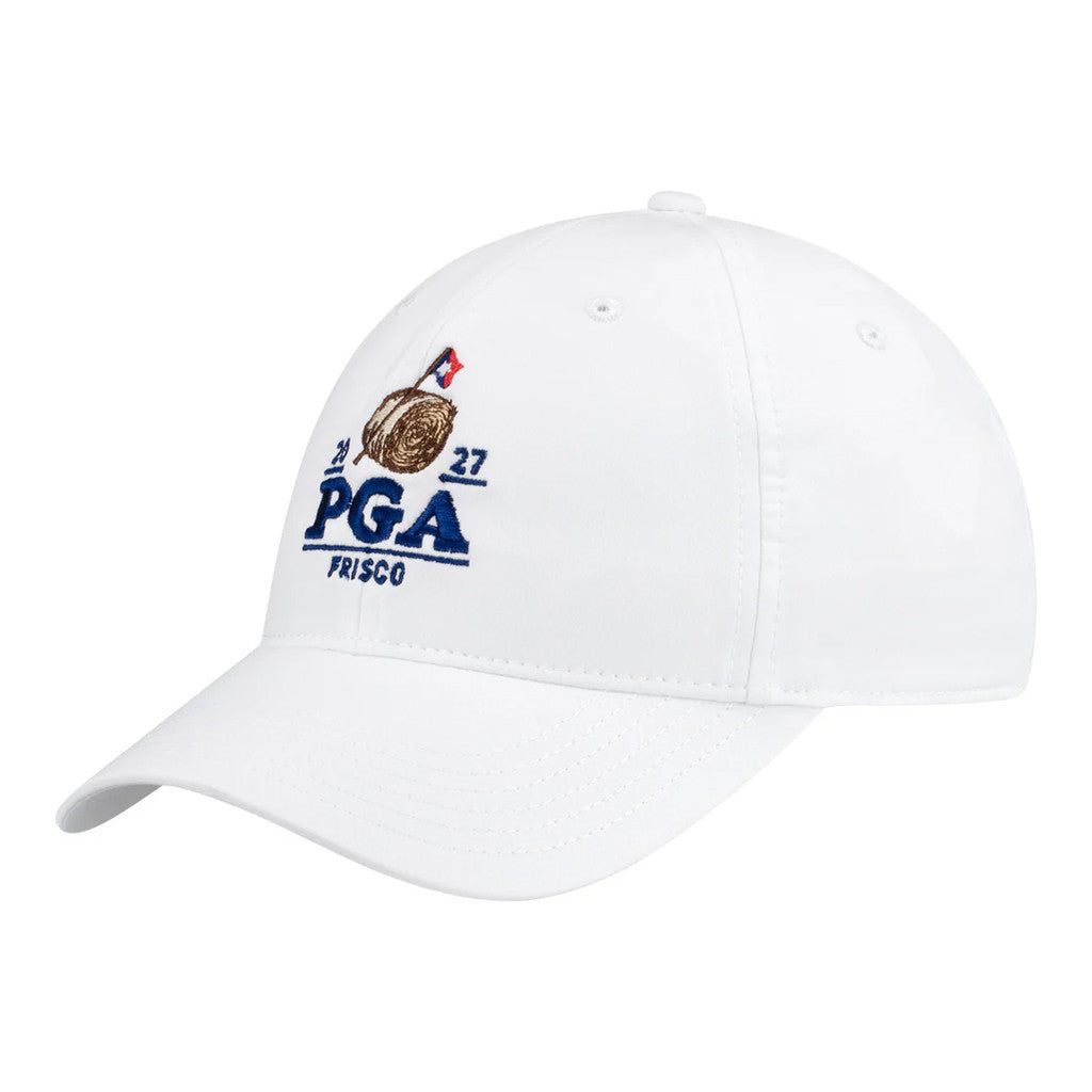 PGA Championship Merch Ahead 2027 PGA Championship Frio Logo And 109th Performance Hat White - Merchluma