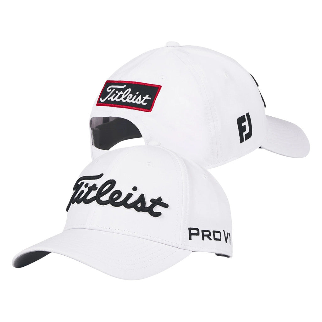 Titleist Tour Performance Hat Embroidered Titleist Hat White The Masters Merch Gift For Golfer - Merchluma