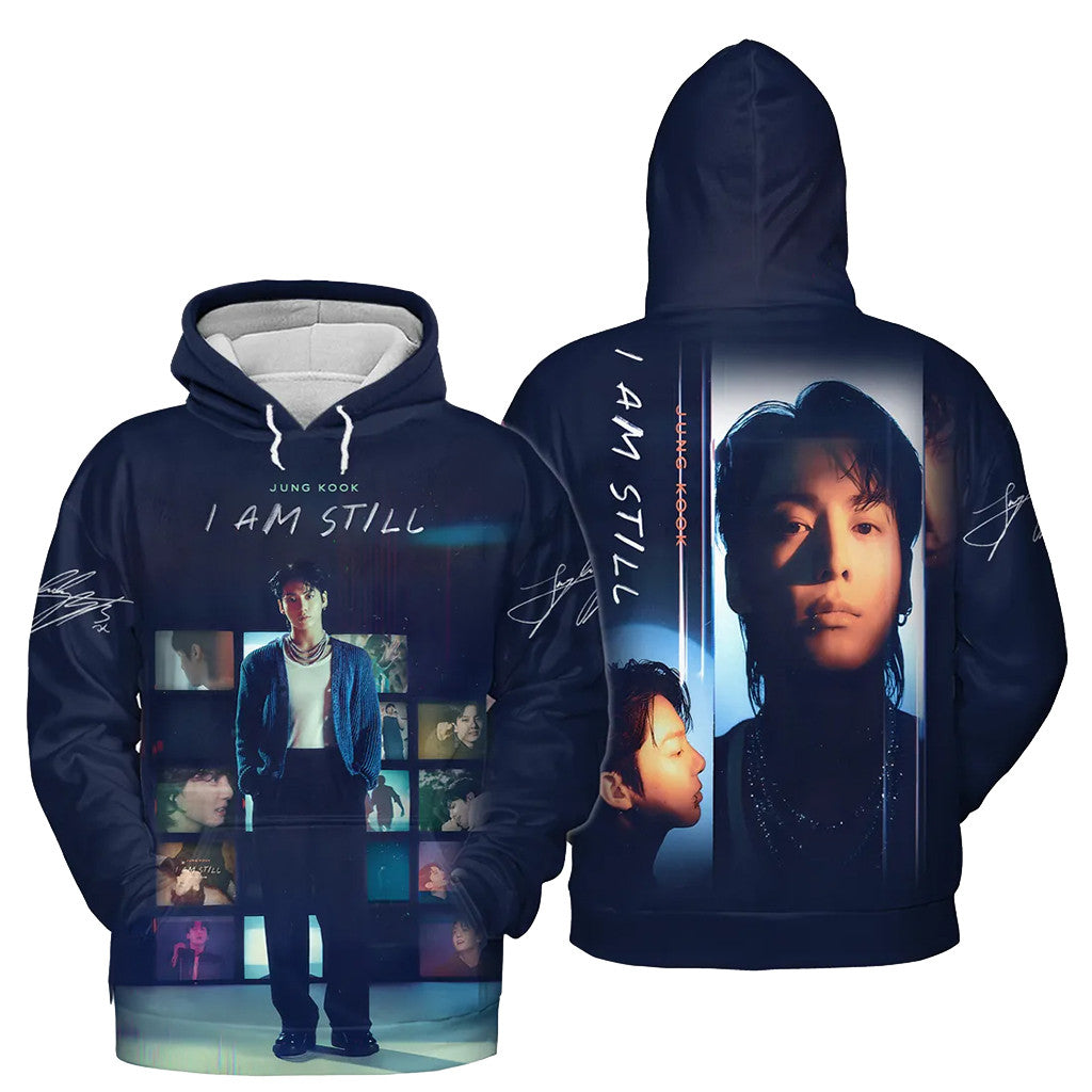 Jungkook I Am Still Hoodie Jungkook Merch Birthday Present For Men - Merchluma
