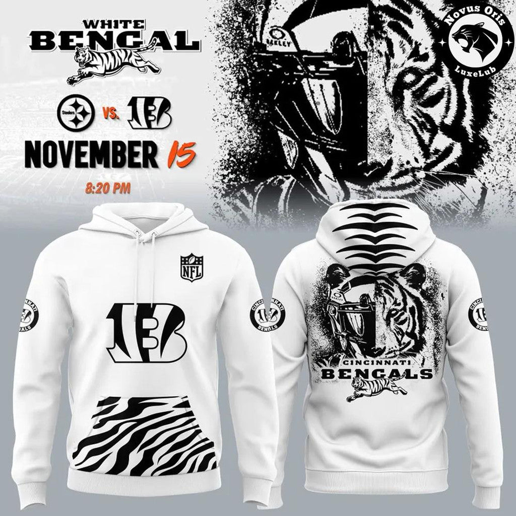 Cincinnati Bengals Bengal 2026 Game Day Hoodie Cincinnati Bengals Merch Gifts For My Husband - Merchluma
