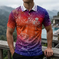 BTS Butterfly Ombre Polo Shirt Bangtan Comeback 2026 Merch Best Birthday Gift For Him - Merchluma