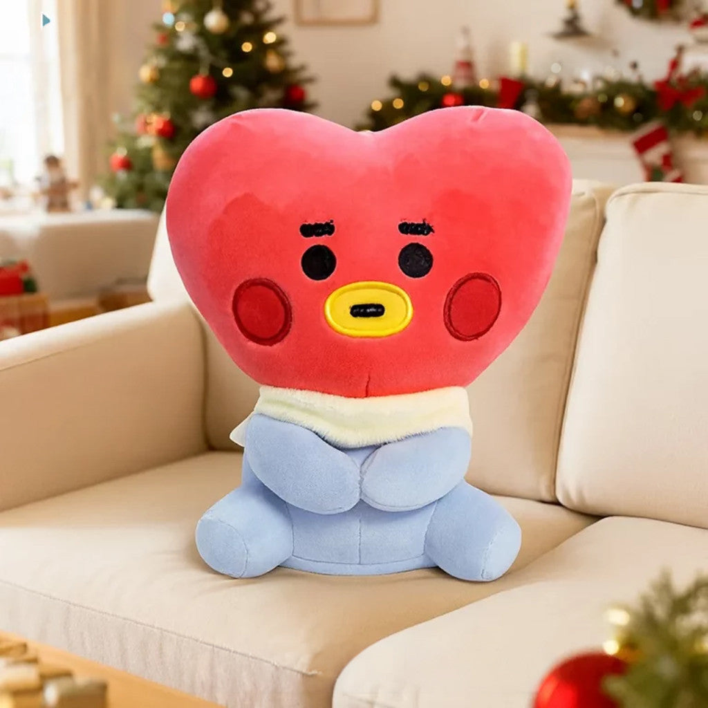 BT21 BTS Cartoon Animal Pillow BT21 Character Merch Gift For BTS Fans - Merchluma