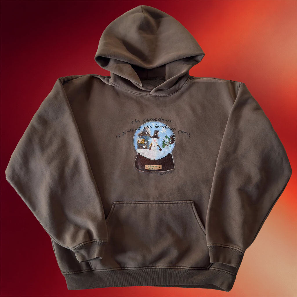 2016Lyfe Merch Smokedope2016 Hoodie 2016Lyfe Comedown Tour Come Down Hoodie Brown Fan Gifts - Merchluma