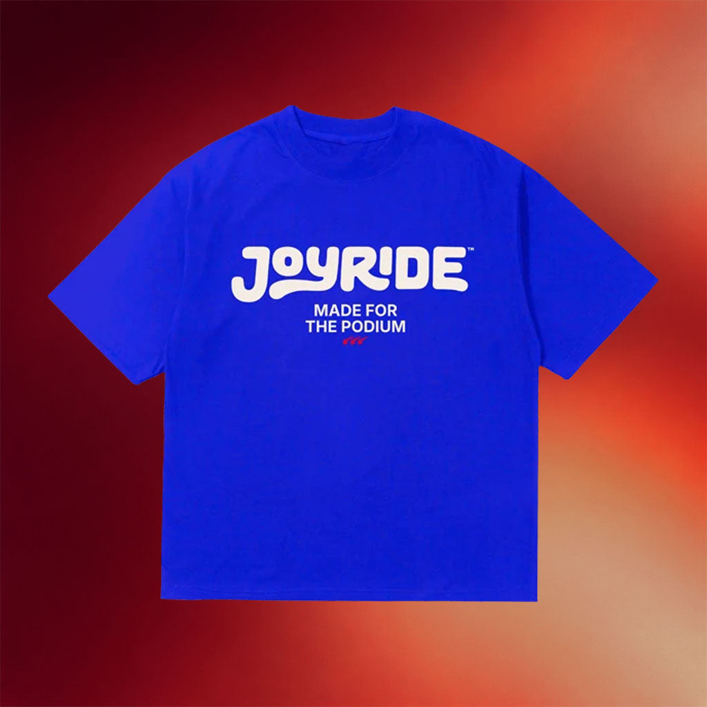 Joyride Merch 2026 JOYRIDE Podium T-Shirt Ryan Trahan Merch Gift Ideas For Son - Merchluma