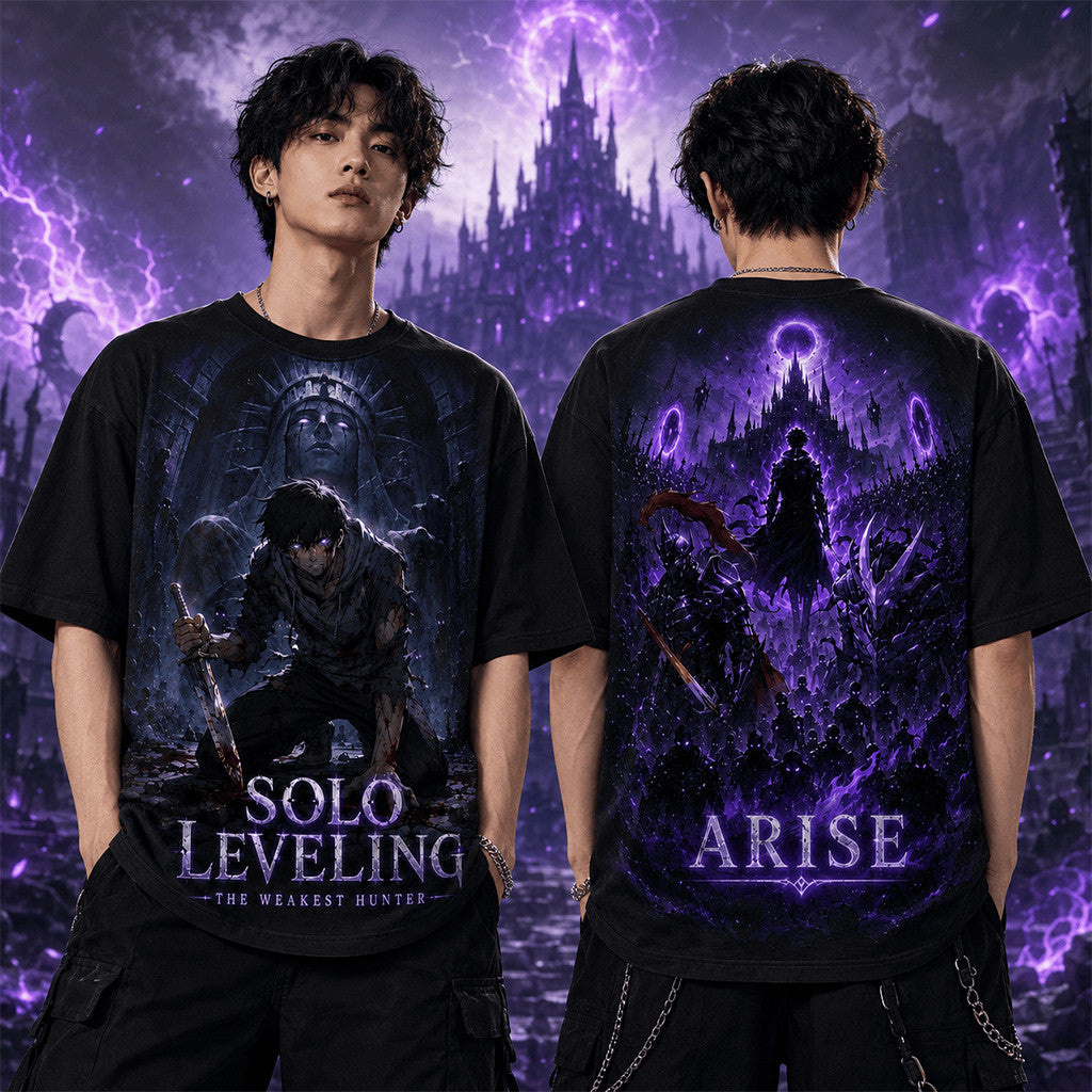 Solo Leveling Arise The Weakest Hunter T-Shirt Solo Leveling Arise Merch Good Gifts For Brother - Merchluma