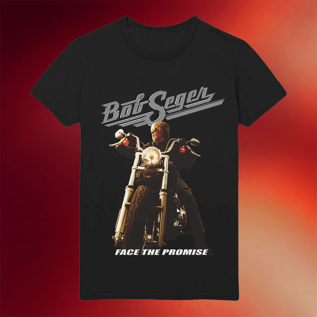 Bob Seger Merch 2026 Face The Promise Album Cover T-Shirt Presents For Music Lovers - Merchluma