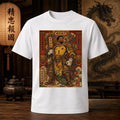Cape Verde Goalkeeper Vozninha Chinese Door God Art T-Shirt Cape Verde Merch Present Ideas - Merchluma
