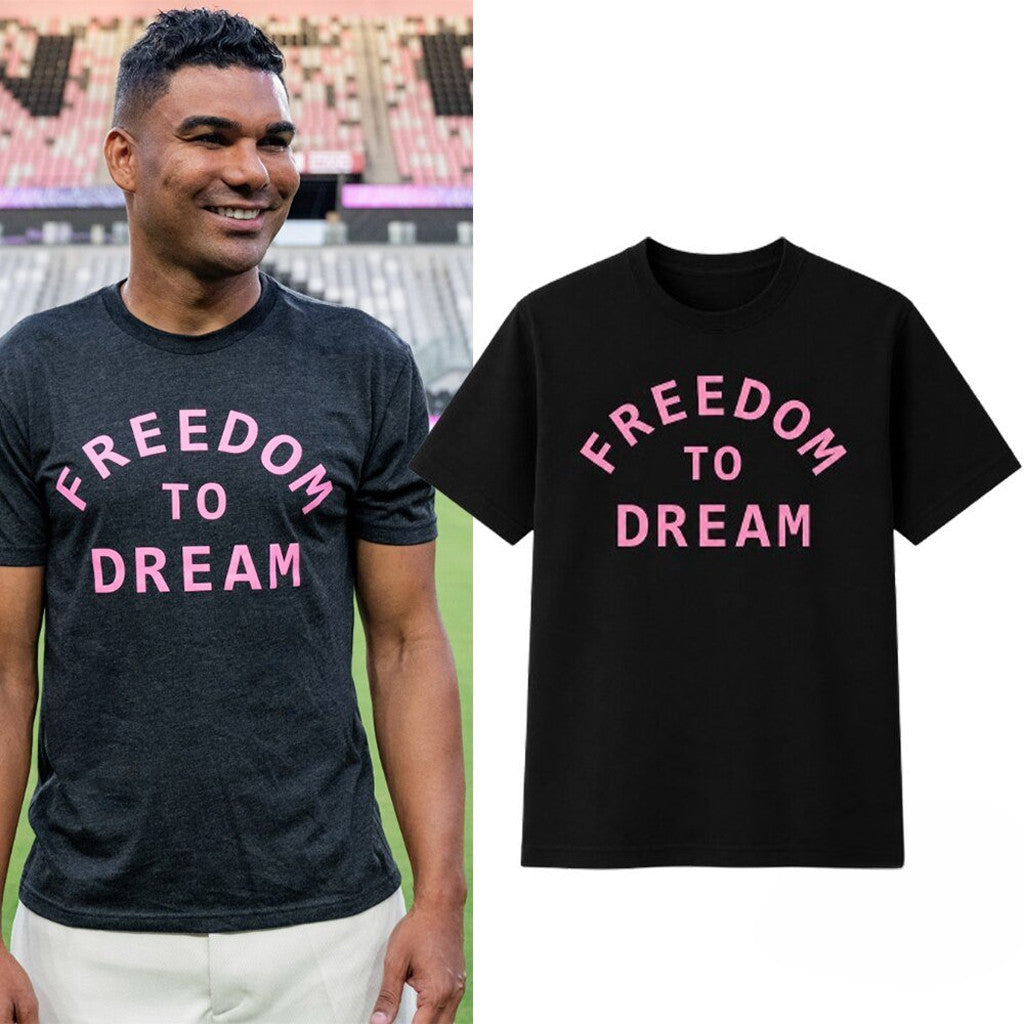 Casemiro Freedom To Dream T-Shirt Casemiro Merch Gift For Football Fans - Merchluma