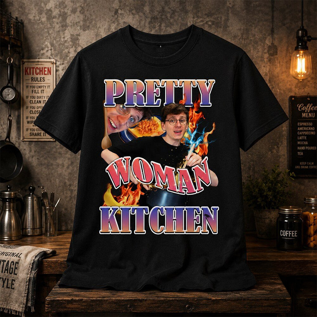 Jack Massey Welsh Merch Pretty Woman Kitchen T-Shirt Birthday Gifts For Him - Merchluma