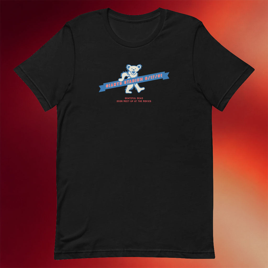 Trafalgar Releasing Merch 2026 Grateful Dead T-Shirt Giants Stadium Grateful Dead Tour Merch - Merchluma