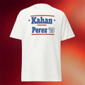 Noah Kahan Merch 2026 Noah Kahan And Perez 28 T-Shirt White The Great Divide Tour Merch - Merchluma