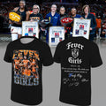 Indiana Fever All-Stars Aliyah Boston Caitlin Clark Kelsey Mitchell T-Shirt Indiana Fever Merch - Merchluma