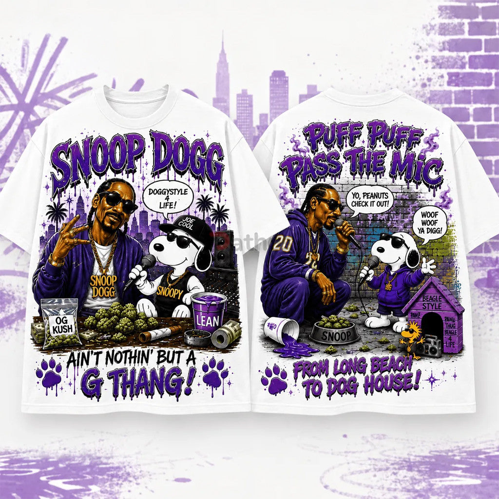 Snoop Dogg Ain't Nothin But A G Thang T-Shirt Snoop Dogg Merch Gift For Rap Fans - Merchluma