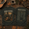 Noah Kahan 2026 Tour Vintage T-Shirt Noah Kahan Merch Gifts For Teen Fans - Merchluma