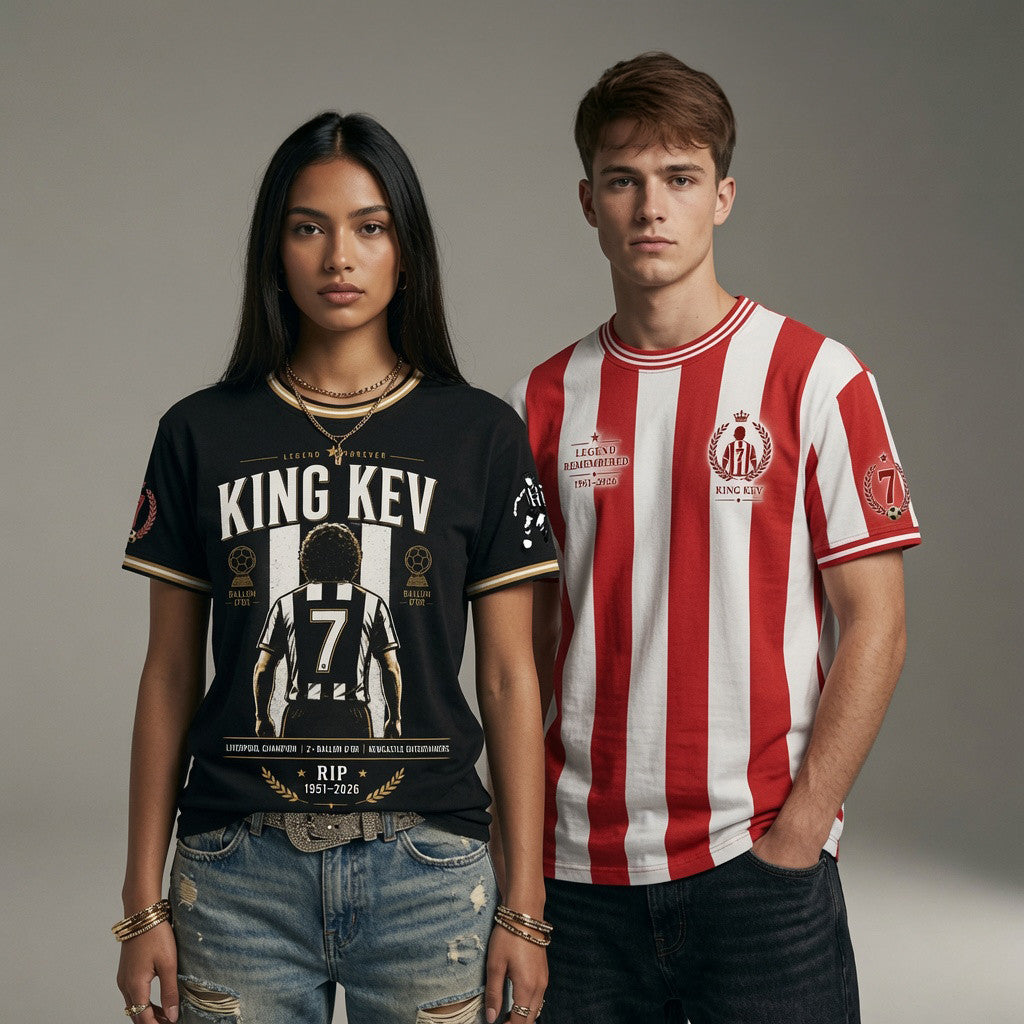 King Kev Legend Forever RIP 1951 2026 T-Shirt Kevin Keegan Merch Gift For Sport Fans - Merchluma