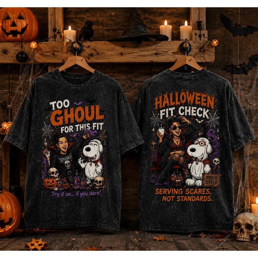 Danielle Galligan X Brian Griffin Halloween T-Shirt Peanuts Merch Gift For Cartoon Fans - Merchluma