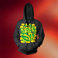 Breathe Carolina Merch 2026 Breathe Carolina Head Phones Black Zip Hoodie Gift For Band Fans - Merchluma