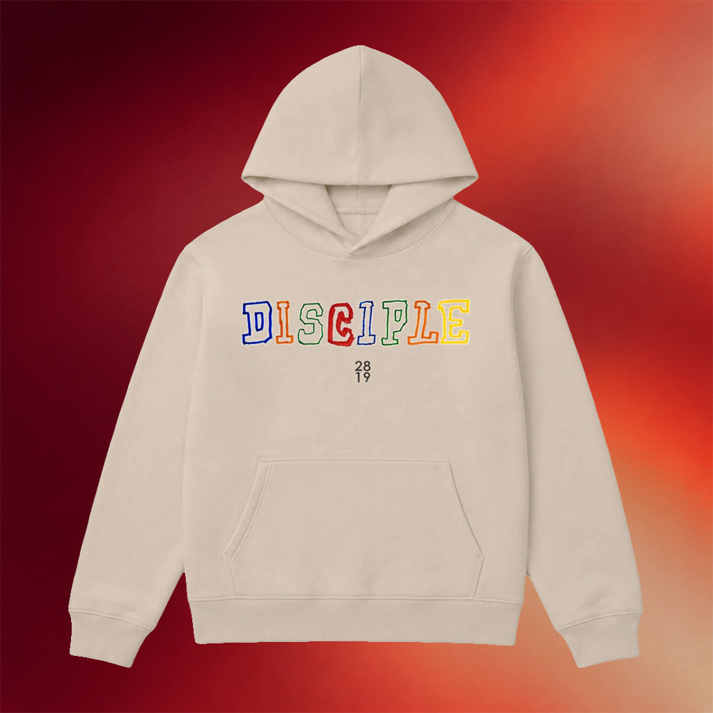2819 Merch 2026 Disciple Colorful Hoodie 2819 Hoodie Birthday Gift Ideas For Her - Merchluma