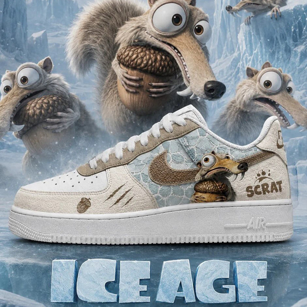 Ice Age Scrat Character Shoes Ice Age Scrat Merch Birthday Gifts For Husband - Merchluma