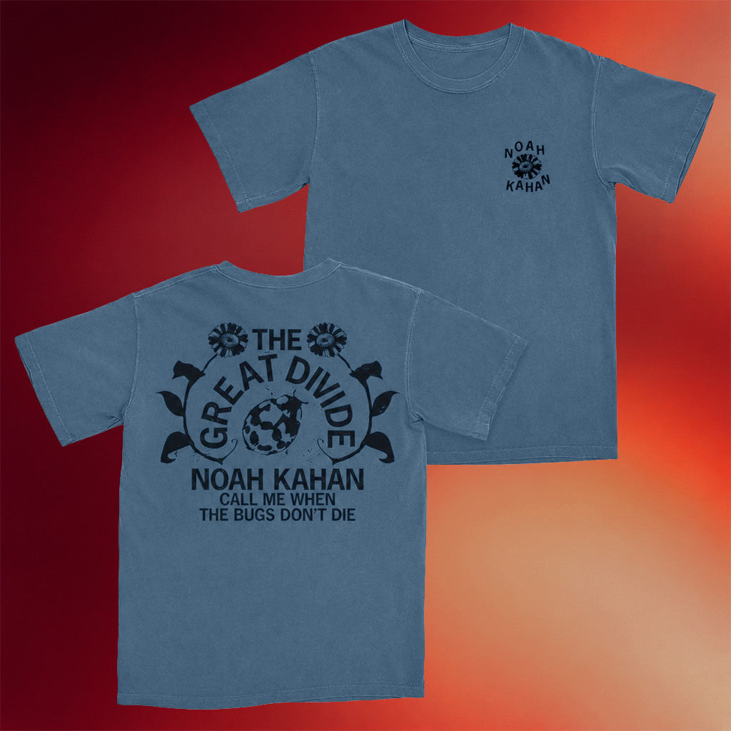 Noah Kahan Merch 2026 NK The Great Divide Shirt Call Me When The Bugs Dont Die T-Shirt Fan Gear - Merchluma