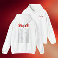 Sombr Merch 2026 You Are The Reason Tour White Hoodie Sombr Tour Merch Presents For Music Fans - Merchluma
