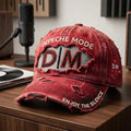 Depeche Mode Enjoy The Silence Red Baseball Cap Depeche Mode Merch Gift For Rockers - Merchluma