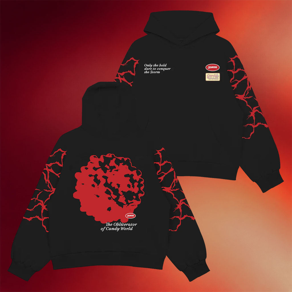 Joyride Merch 2026 Candy World Obliterator Hoodie Black Joyride Hoodie Gift For Friends - Merchluma