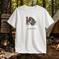 Raccoon Jimothy 2026 White T-Shirt Viral Animal Meme Shirt Gift Ideas For Friend - Merchluma