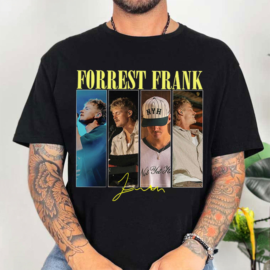 Forrest Frank Christian Music Gospel T-Shirt 2026 Forrest Frank Merch Presents For Music Lovers - Merchluma