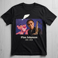 Plas Johnson Saxophonist Behind Pink Panther Theme Memorial T-Shirt RIP Plas Johnson Merch - Merchluma