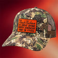 Noah Kahan Merch The Great Divide Tour 2026 Noah Kahan Camo Trucker Hat Embroidered Fan Gear - Merchluma