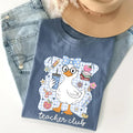 Teacher Duck T-Shirt Funny Teacher Club Shirt Cute Back To School Gift For Teachers - Merchluma