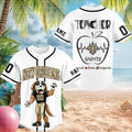 Personalized New Orleans Saints Mascot Dog Teacher Heartbeat Baseball Jersey 2026 Saints Merch - Merchluma