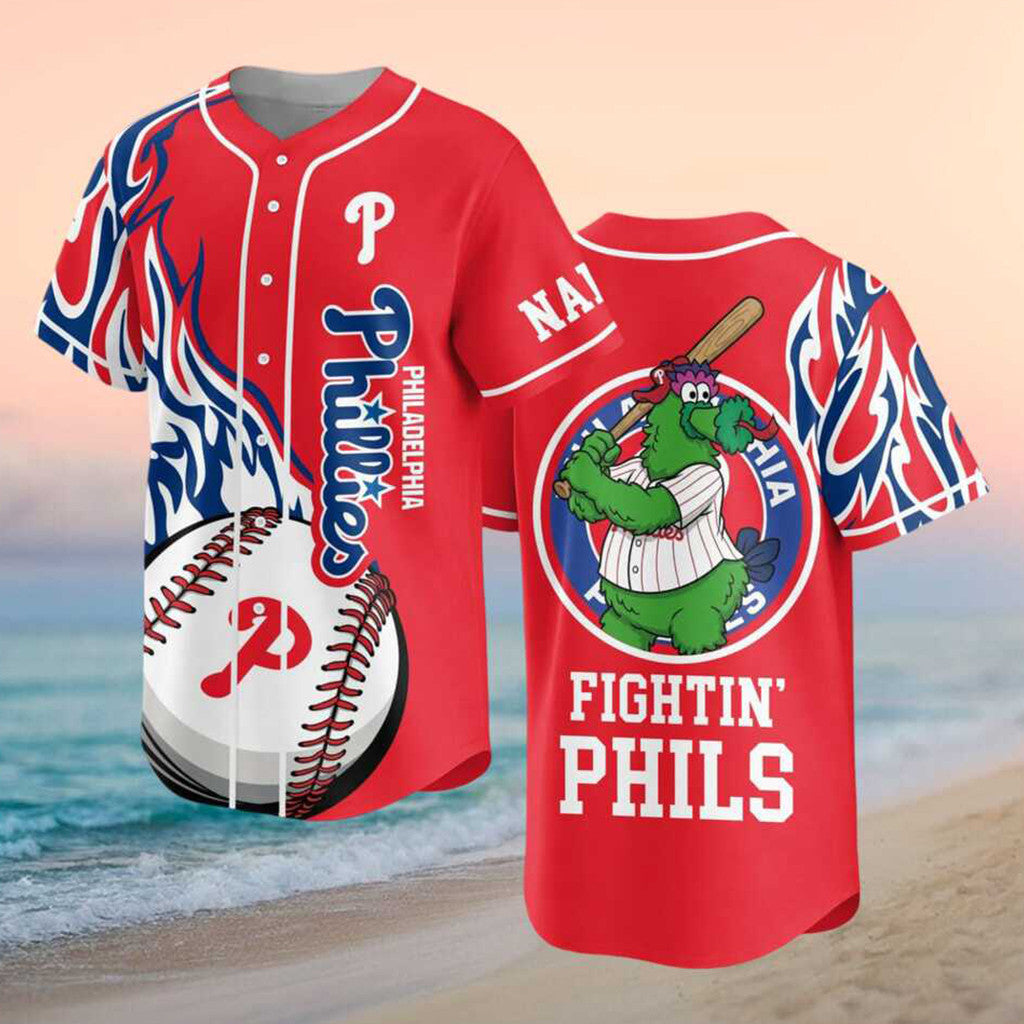 Custom Philadelphia Phillies Merch 2026 Fightin Phils Baseball Jersey Gifts For Baseball Lover - Merchluma