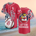 Custom St Louis Cardinals Merch 2026 Let's Go Redbirds Baseball Jersey Gifts For Baseball Fans - Merchluma