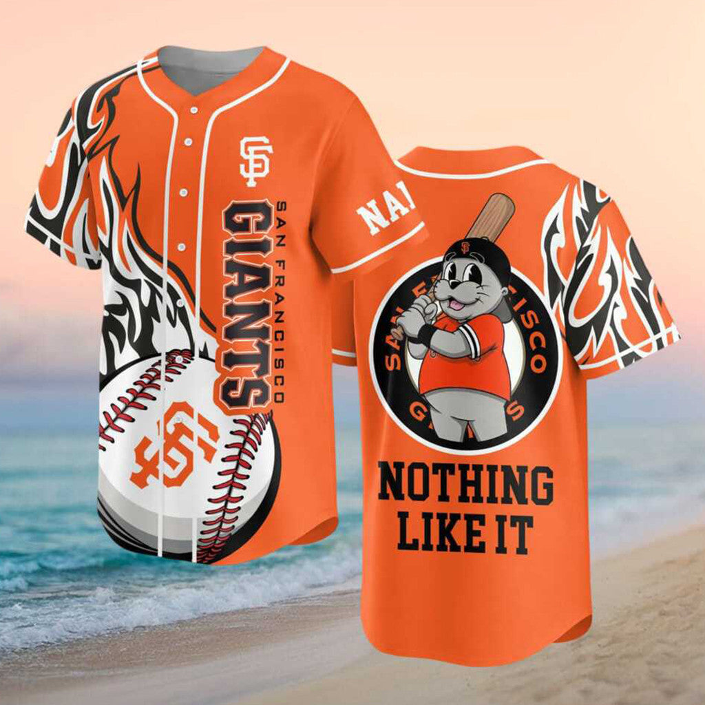 Custom San Francisco Giants Merch 2026 Nothing Like It Baseball Jersey Gift For Baseball Lovers - Merchluma