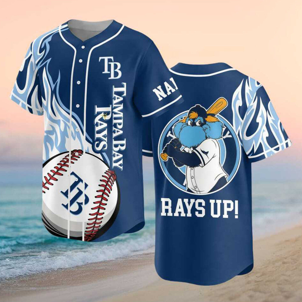 Personalized Tampa Bay Rays Merch 2026 Ray's Ups Baseball Jersey Best Gifts For Baseball Fans - Merchluma