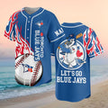 Personalized Toronto Blue Jays Merch 2026 Let's Go Blue Jays Baseball Jersey Baseball Fans Gift - Merchluma