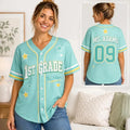 Personalized Teacher Baseball Jersey School Spirit Jersey Best Teacher Appreciation Gifts - Merchluma