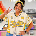 Personalized Teacher Baseball Jersey School Teacher Shirt Coquette Back To School Teacher Gift - Merchluma