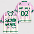 Personalized Grade Jersey Back To School Jersey Shirt 2026 Teacher Present Ideas - Merchluma
