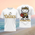 Boston Celtics Hello Kitty Power Play Basketball 2026 Shirt Boston Celtics Merch Fan Present - Merchluma