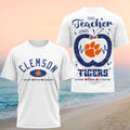 Clemson Tigers Teach Love Inspire 2026 Teacher Shirt Clemson Tigers Merch Gift For Teachers - Merchluma