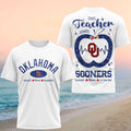 Oklahoma Sooners Teach Love Inspire 2026 Shirt Oklahoma Sooners Merch Gift For Teachers - Merchluma
