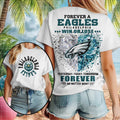 Philadelphia Eagles Diamond Heart Win Or Lose T-Shirt Philly Eagles Merch Football Lover Gifts - Merchluma