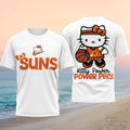 Phoenix Suns Hello Kitty Power Play 2026 Shirt Phoenix Suns Merch Basketball Fan Gift Ideas - Merchluma