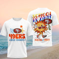 San Francisco 49ers Hello Summer School Is Out 2026 Shirt 49ers Merch Gift For Football Lovers - Merchluma