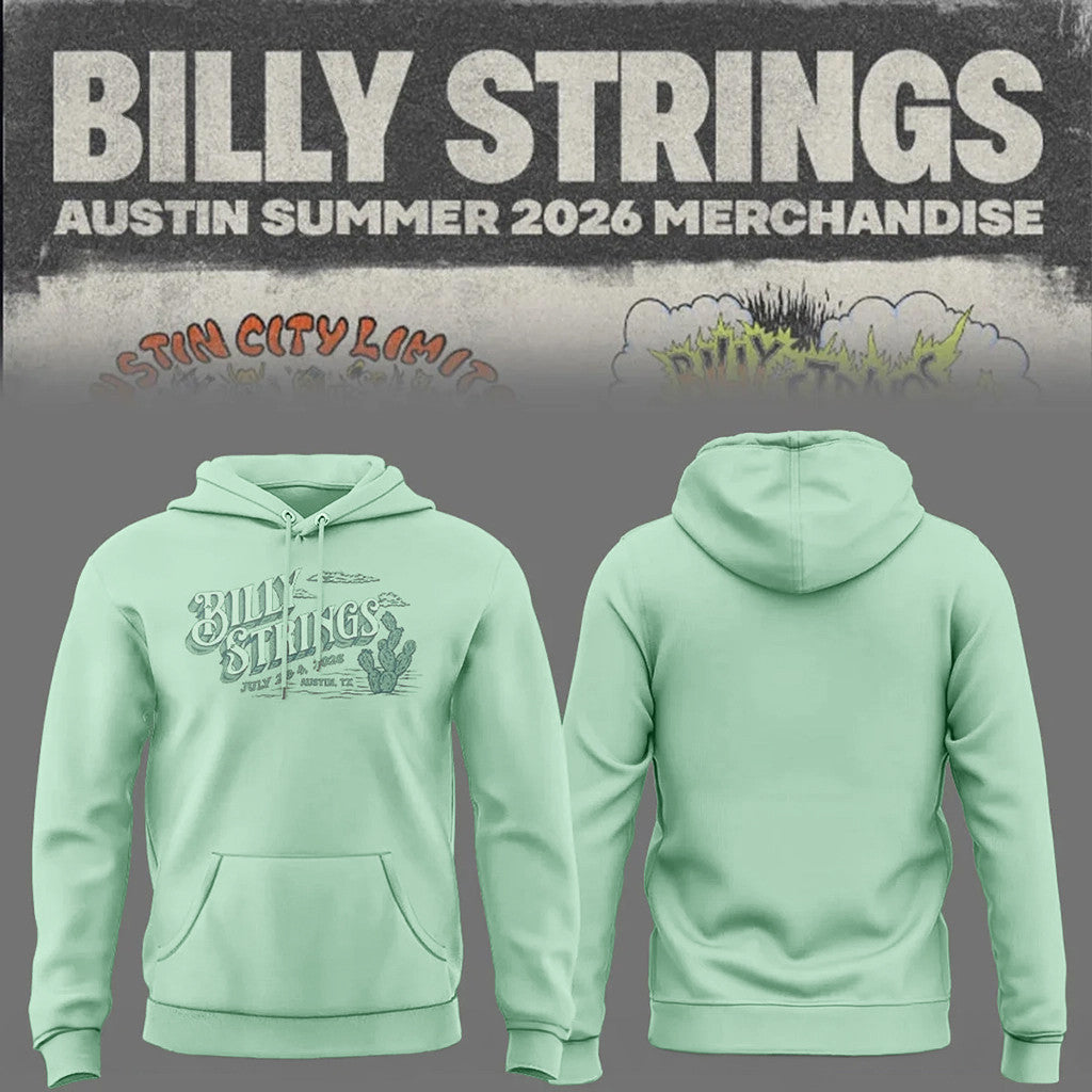 Billy Strings Tour 2026 Hoodie Billy Strings Austin Summer 2026 Merch Best Friends Gifts - Merchluma