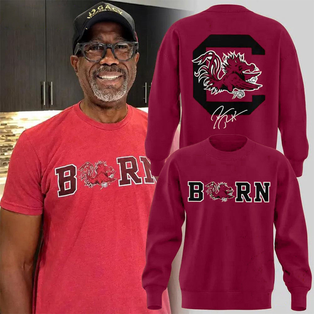 Darius Rucker South Carolina Gamecocks Sweatshirt Born Gamecocks Merch Gift Ideas - Merchluma